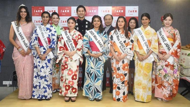 Miss Sake India 2025: Aakansha Srivastava Crowned As New Cultural Ambassador for Japanese Sake in India at Japan Foundation