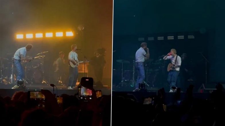 Coachella 2025: Ed Sheeran and Jelly Roll Join Post Malone for Closing Performance (Watch Videos)