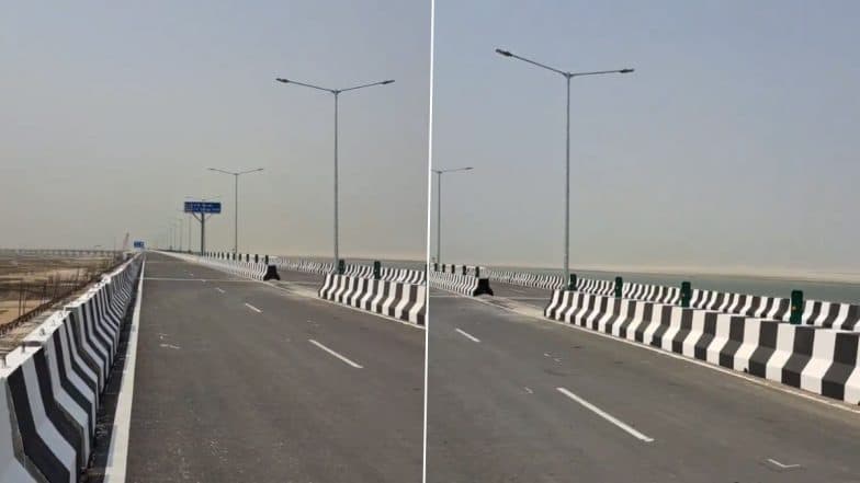 Cracks on JP Ganga Setu Bridge: Newly Constructed Bihar Bridge Built Along Ganga River at Cost of INR 3,831 Crore Develops Cracks 3 Days After Inauguration (Watch Video)