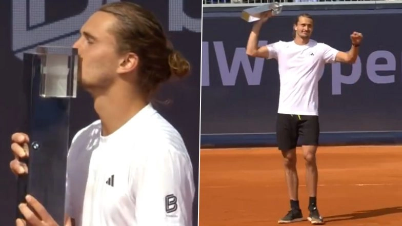 Alexander Zverev Beats Ben Shelton To Win Third Munich Title 