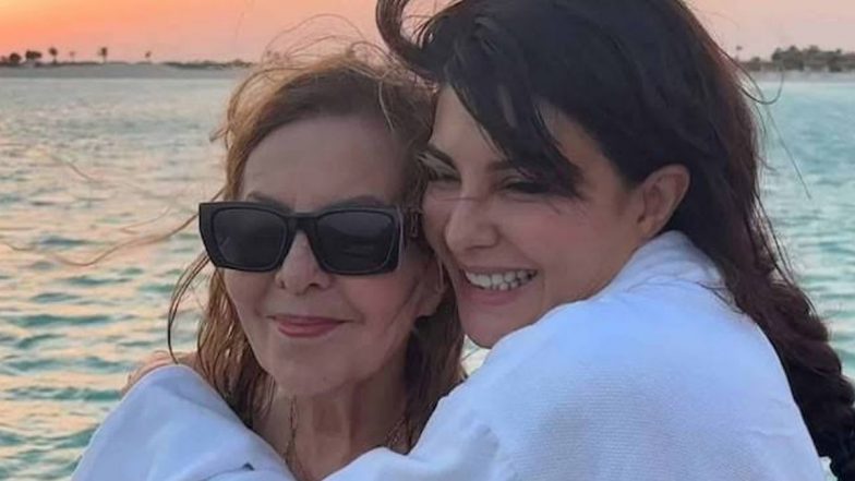 Jacqueline Fernandez Performs the Last Rites of Her Mother