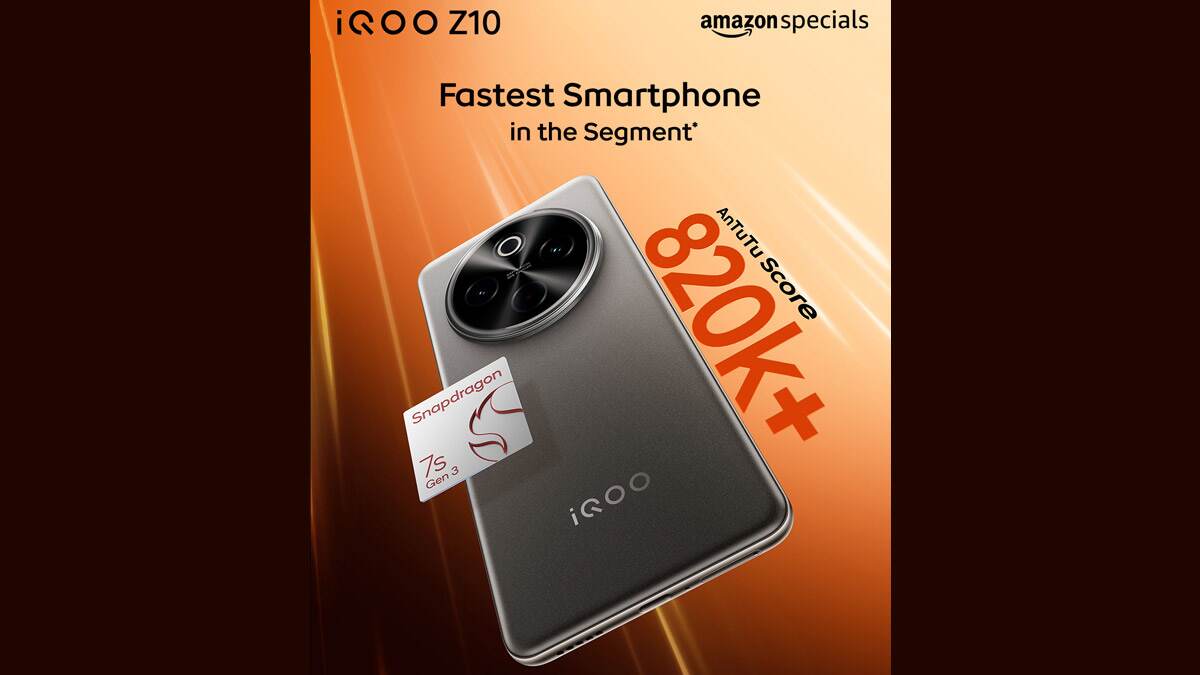iQOO Z10 To Launch With Snapdragon 7s Gen 3 Processor in India on April 11; Check Expected Price, Specifications and Features