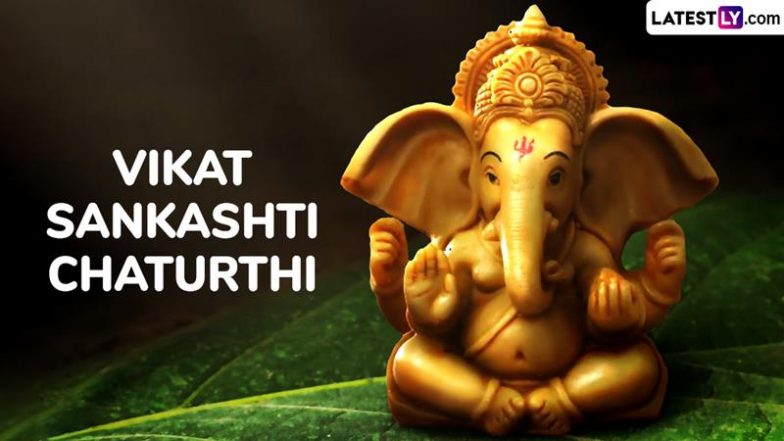 Vikat Sankashti Chaturthi 2025 Wishes: Share Ganpati Bappa Images, Messages, Quotes, Greetings and HD Wallpapers To Celebrate the Day Dedicated to Lord Ganesha