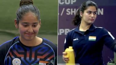 Indian Shooter Simranpreet Kaur Wins Silver Medal in Women’s 25M Pistol, Manu Bhaker Finishes Fourth Spot in ISSF World Cup 2025