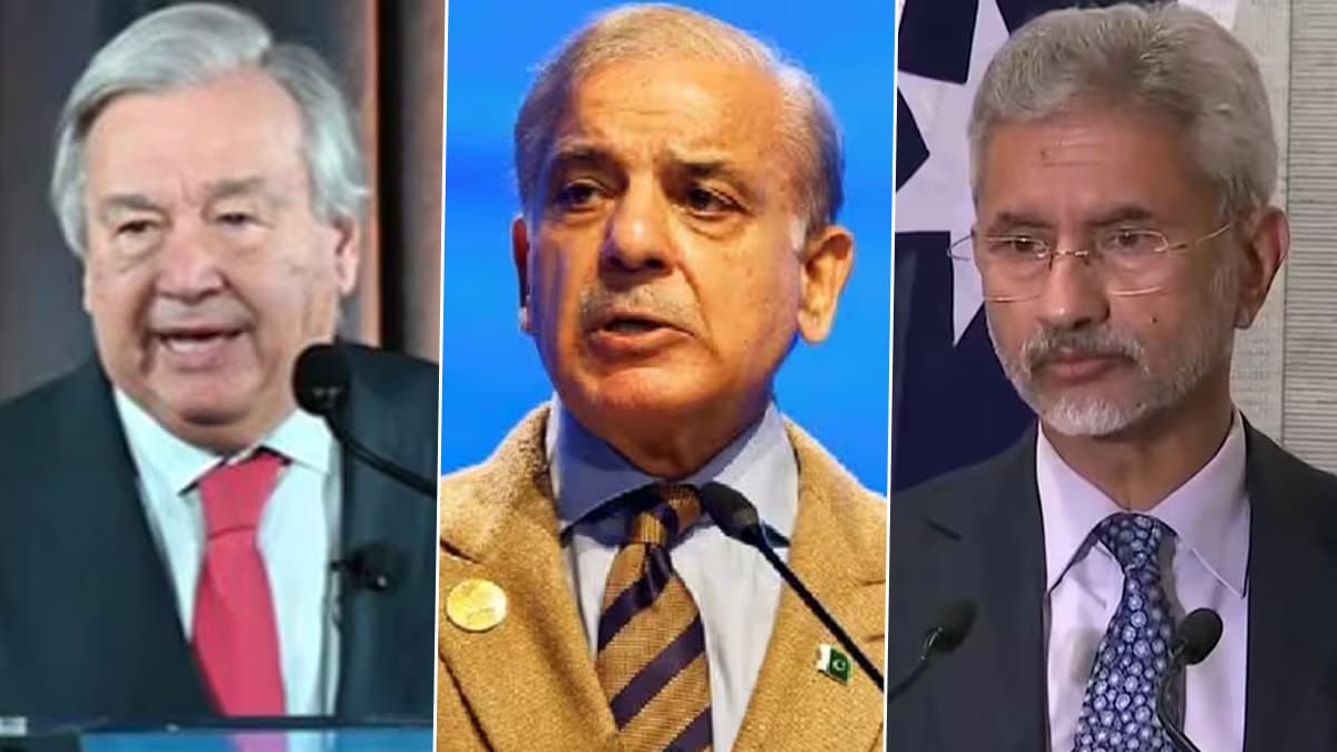 Guterres Calls Jaishankar, Pak PM Sharif; Stresses Pursuing Justice in Pahalgam Attack