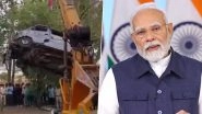 Mandsaur Road Accident: PM Narendra Modi Announces INR 2 Lakh Ex-Gratia for Kin of 12 Dead After Van Plunges Into Well in Madhya Pradesh