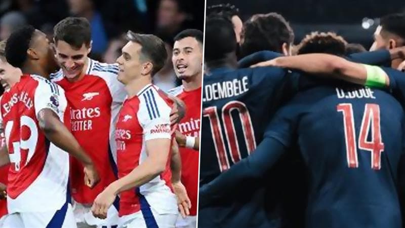 Arsenal vs PSG Lineups: Check Predicted Starting XIs For UEFA Champions League 2024-25 Semi-Final Match at Emirates Stadium
