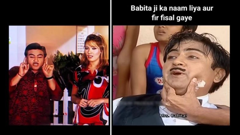 ‘Babita Paglu’ Funny Memes and Jethalal’s Peak Pookie Videos: These Old TMKOC Clips and Hilarious Jokes Are Too Gold To Miss Amid the Viral ‘Paglu’ Trend
