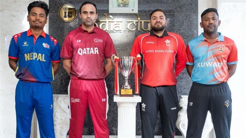 Kuwait vs Qatar Live Streaming Online: Get Free Telecast Details of KUW vs QAT Cricket Match in Quadrangular T20I Series 2025 on TV