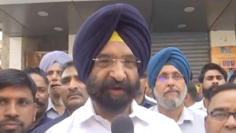 Delhi Minister Manjinder Sirsa Visits Rajouri Garden; Orders Shutting of Illegal Meat Shops, Calls It a ‘Tactic To Force Local Residents To Leave the Area’ (Watch Video)