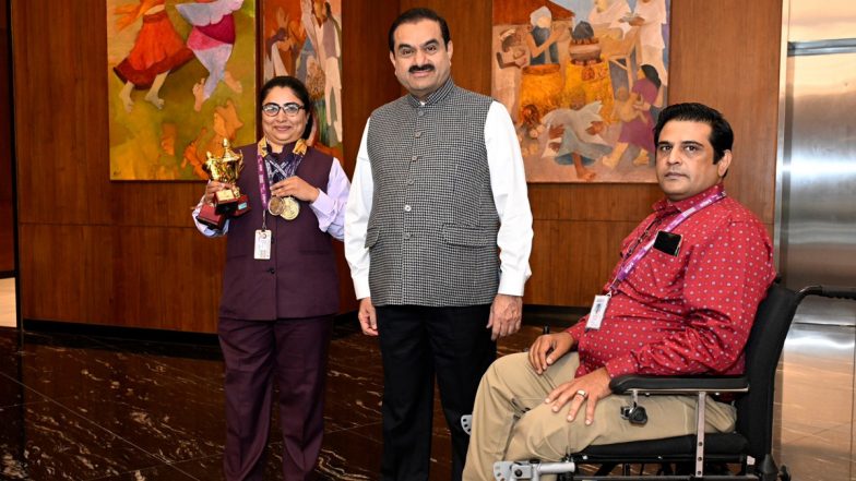 Gautam Adani Lauds Nurjahan Jamani for National Para Table Tennis Achievements