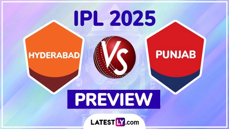 SRH vs PBKS IPL 2025 Preview: Key Battles, H2H, Impact Players and More About Sunrisers Hyderabad vs Punjab Kings Indian Premier League Season 18 Match 27