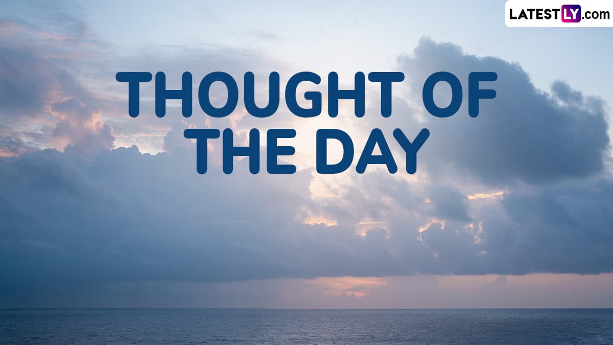Meaningful Quote To Share As Thought of the Day During Morning Assembly Today  