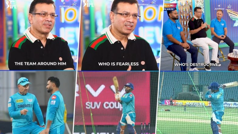 ‘Planned the Team Around Him’, LSG Owner Sanjiv Goenka Opens Up on Captain Rishabh Pant; Praises Wicketkeeper-Batter for His Fearless and Destructive Approach (Watch Video)