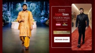 Rohan Shah Takes Over the Runway and Turns Heads at the Times Fashion Week Jaipur