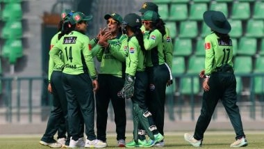 Pakistan vs Scotland, ICC Women’s Cricket World Cup 2025 Qualifier Live Streaming Online: How To Watch PAK-W vs SCO-W CWC Qualifier Match Free Live Telecast on TV?