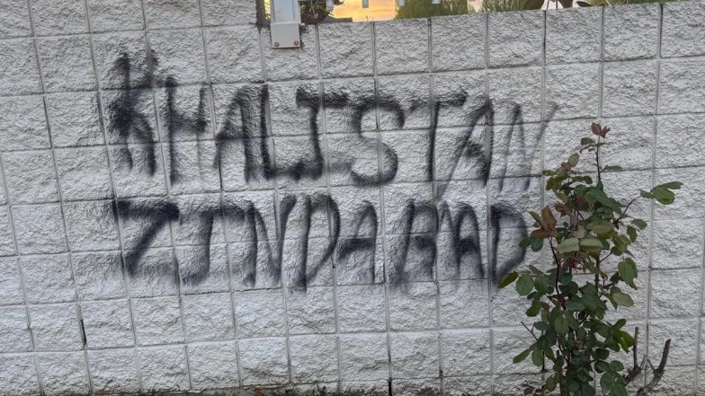 Gurdwara in Canada Vandalised With Pro-Khalistan Graffiti