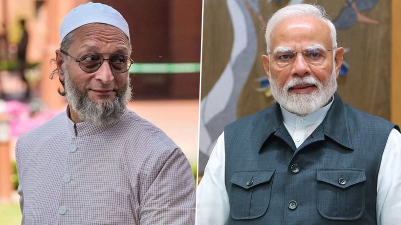 ‘You Are Imposing Your Ideology on Country’: Asaduddin Owaisi Appeals to PM Narendra Modi To Reconsider Waqf (Amendment) Act