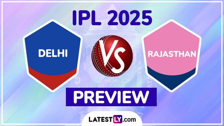 DC vs RR IPL 2025 Preview: Key Battles, H2H, Impact Players and More About Delhi Capitals vs Rajasthan Royals Indian Premier League Season 18 Match 32