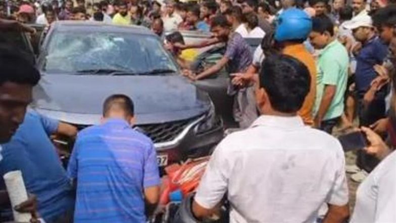 Thakurpukur Car Accident: Drunk Director Arrested After Fatal Accident in Kolkata; 1 Dead 8 Injured