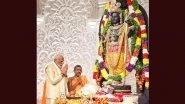 Ram Navami 2025: PM Narendra Modi Extends Greetings on Occasion of Lord Ram&rsquo;s Birth Festival, Wishes for Fresh Enthusiasm in Countrymen&rsquo;s Lives