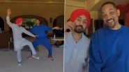 Diljit Dosanjh and Will Smith Breaking Into a Bhangra Dance Will Make Your Day! (Watch Video)