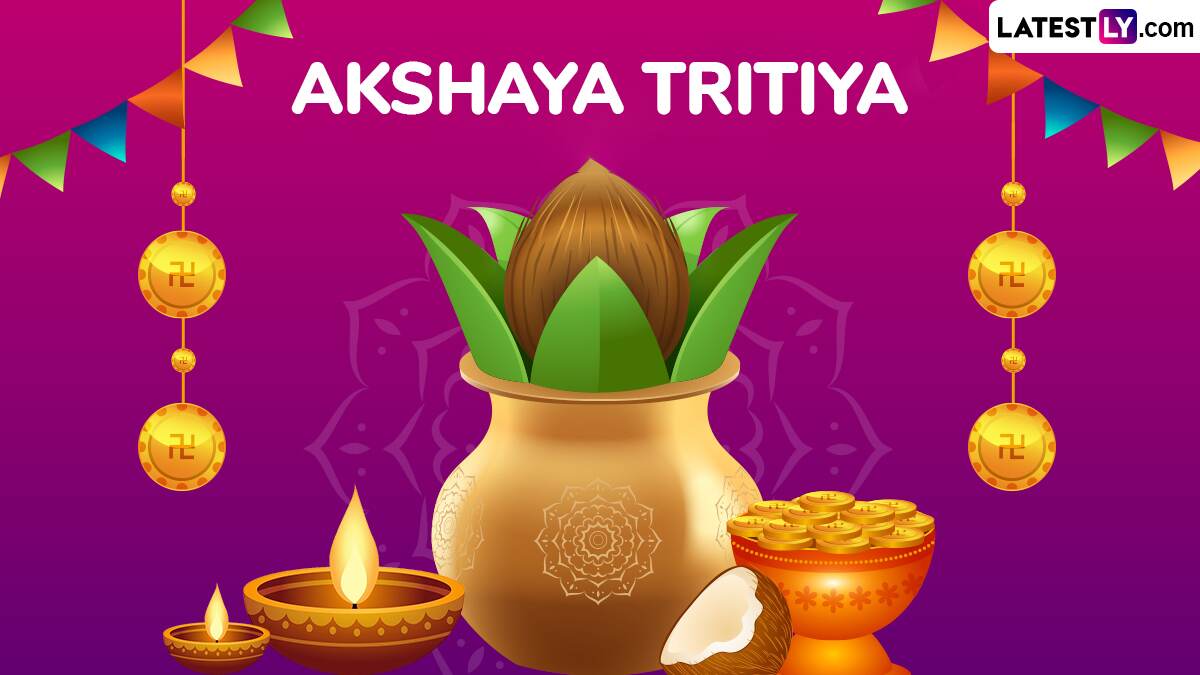 Happy Akha Teej 2025 Wishes, Akshaya Tritiya Greetings, Wallpapers, Images, SMS and Messages