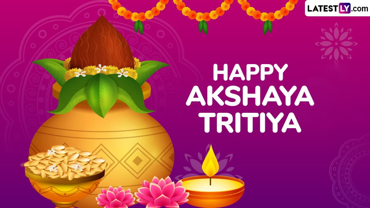 Wish Happy Akshaya Tritiya 2025 With Beautiful WhatsApp Messages, Images, SMS and Greetings