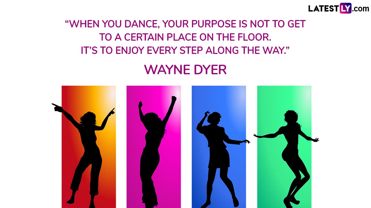 “When You Dance, Your Purpose Is Not To Get to a Certain Place on the Floor. It’s To Enjoy Every Step Along the Way.” “When You Dance, Your Purpose Is Not To Get to a Certain Place on the Floor. It’s To Enjoy Every Step Along the Way.”