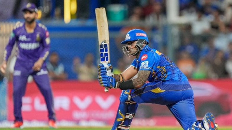 IPL 2025: Suryakumar Yadav Joins Rare T20 Club After Explosive Cameo Against KKR    