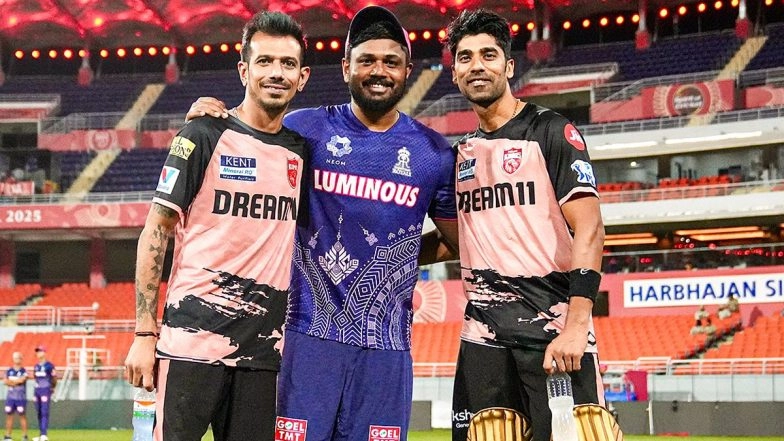 How to Watch PBKS vs RR IPL 2025 Free Live Streaming Online on JioHotstar? Get TV Telecast Details of Punjab Kings vs Rajasthan Royals Indian Premier League Match