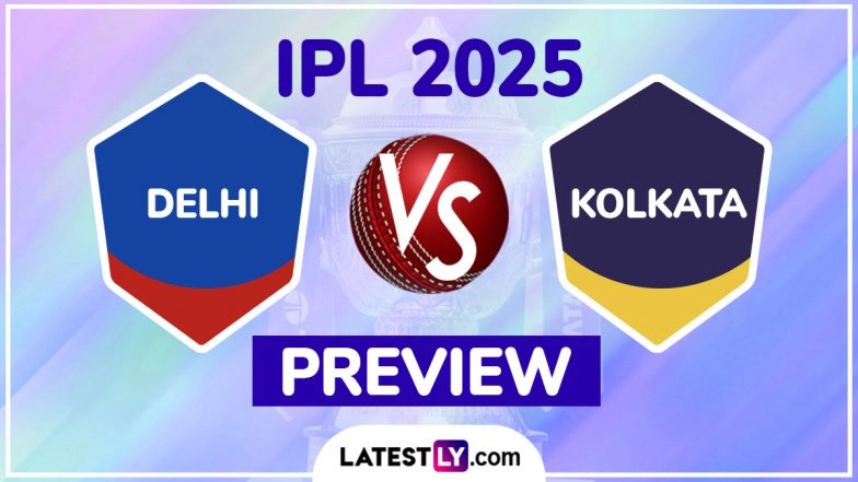 DC vs KKR IPL 2025 Preview: Key Battles, H2H, Impact Players and More About Delhi Capitals vs Kolkata Knight Riders Indian Premier League Season 18 Match 48