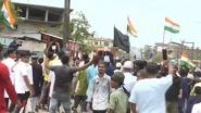 Assam: Stones Pelted, Protesters Lathicharged As Violence Erupts During Waqf Amendment Act Stir in Cachar District; No Arrests Made Yet (Watch Video)