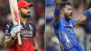 Virat Kohli, Hardik Pandya Express Their Heartfelt Condolences Over Terror Attack on Tourists in Pahalgam