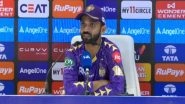 IPL 2025: Kolkata Knight Riders Captain Ajinkya Rahane Banking on KKR To Turn Things Around After 16-Run Loss Against Punjab Kings, Says &lsquo;All Players Are Confident and Experienced To Handle Any Situation&rsquo;