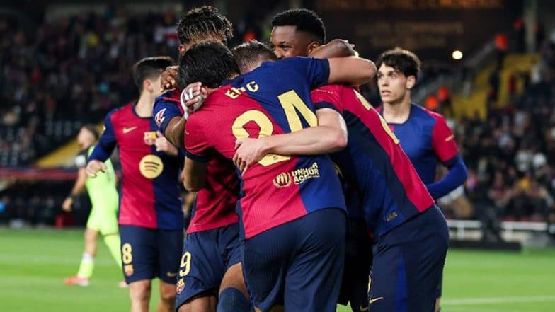 How to Watch Barcelona vs Inter Milan UEFA Champions League 2024-25 Live Streaming Online? Get Telecast Details of UCL Semifinal Football Match on TV and Online