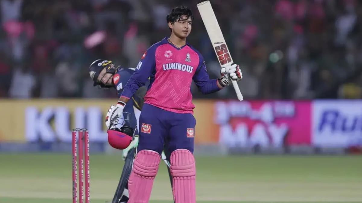 Social Media Bows Down to 14-Year-Old Vaibhav Suryavanshi Maiden Ton in RR vs GT IPL 2025 Match
