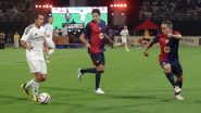 El Clasico: Real Madrid Defeat FC Barcelona 2&ndash;0 in Historic &lsquo;Legends Faceoff&rsquo; in India; Fernando Morientes and David Barral on Scoresheet for Los Blancos
