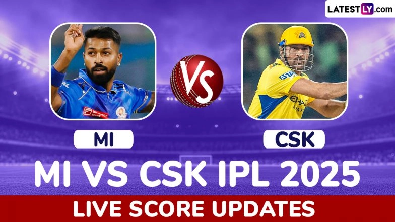Mumbai Indians vs Chennai Super Kings IPL 2025 Highlights