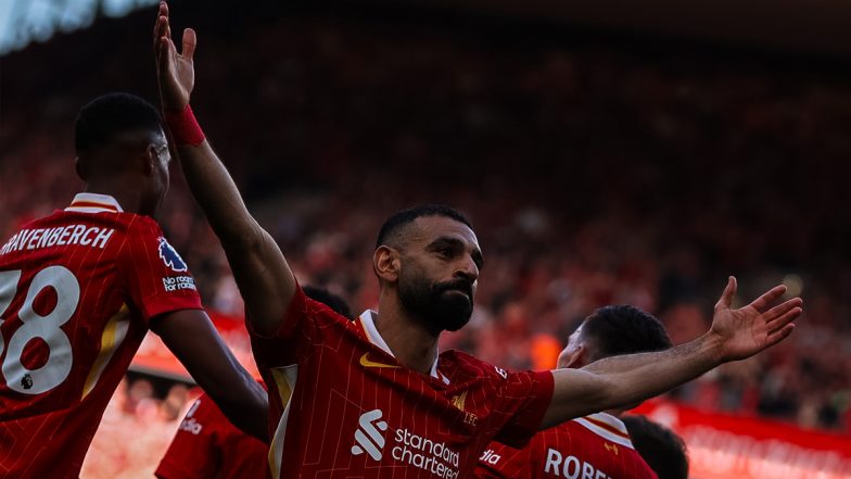Liverpool 5–1 Tottenham Hotspur, Premier League 2024–25: Reds Become EPL Champions Following Win Over Spurs (Watch Goal Video Highlights)