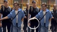 Shah Rukh Khan Serves Style Goals at Mumbai Airport With His Dapper Look (Watch Video)