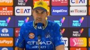 IPL 2025: CSK Head Coach Stephen Fleming Believes Bad Results Prompted Shift From Using Veterans to Young Cricketers