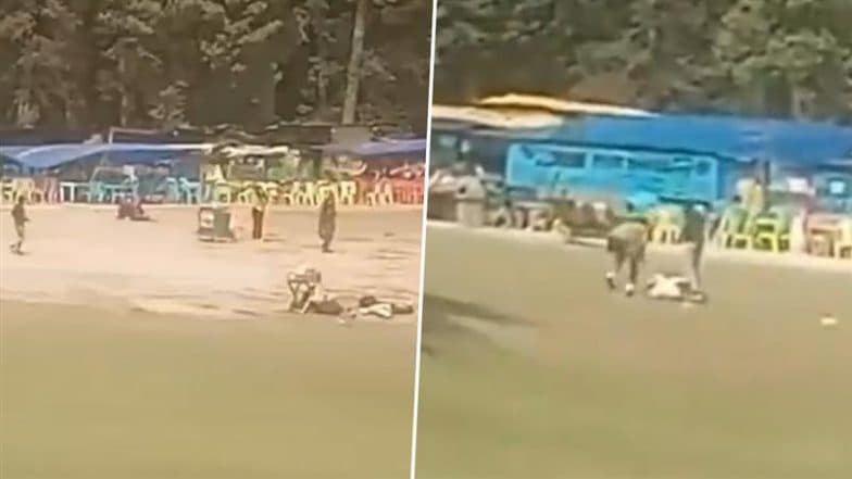 Pahalgam Terror Attack: Shocking Video Shows Exact Moment When Terrorists Attacked Tourists in Jammu and Kashmir