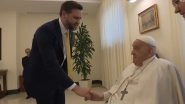 Easter Sunday 2025: American Vice President JD Vance, Pope Francis Meet Briefly on Easter Sunday After Tangle Over US Migrant Deportations (Watch Video)