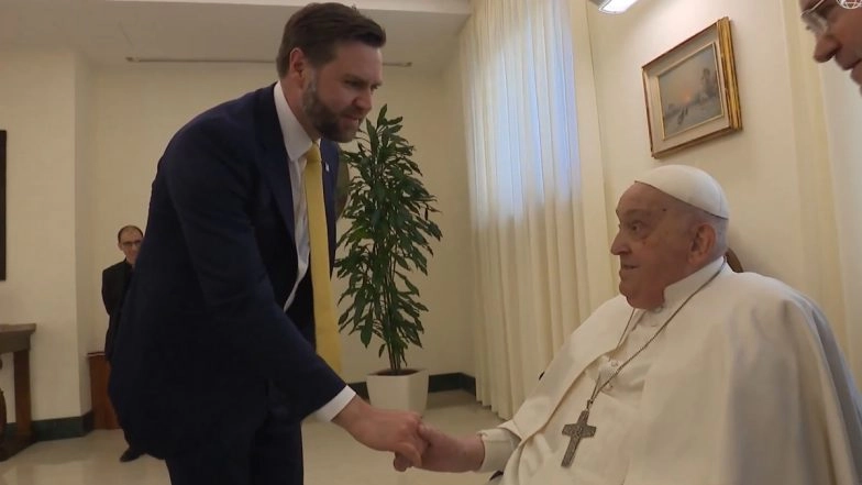 JD Vance Meets Pope Francis on Easter Sunday After Tangle Over US Migrant Deportations