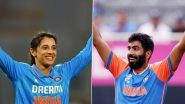 Jasprit Bumrah, Smriti Mandhana Named Wisden&rsquo;s Leading Cricketers in the World for 2024