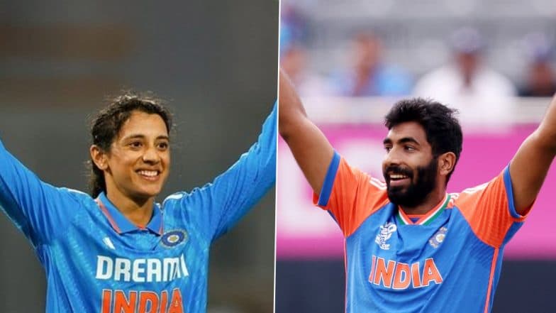 Jasprit Bumrah, Smriti Mandhana Named Wisden’s Leading Cricketers in the World for 2024