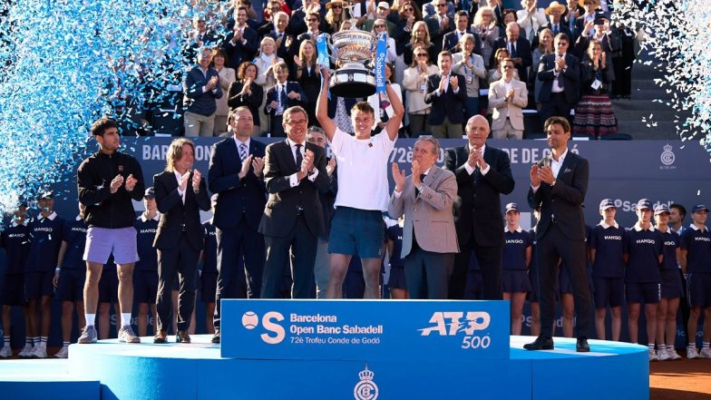 Barcelona Open 2025: Holger Rune Upsets Carlos Alcaraz in Straight Sets To Win Final