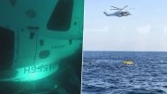 Japan Helicopter Crash: 3 Killed, 3 Rescued After Fukuoka-Bound Medical Chopper Crashes Into Sea; Pics Surface