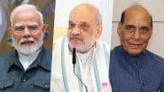 Independence Day 2025: PM Narendra Modi, Amit Shah and Rajnath Singh Extend Greetings to Countrymen on 79th Swatantrata Diwas